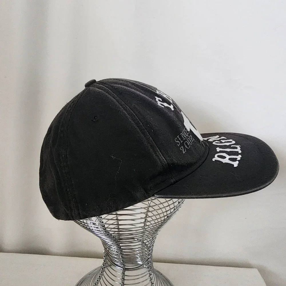 True Religion Jeans Hat Cap Black Snapback Adjustable Mesh Mens